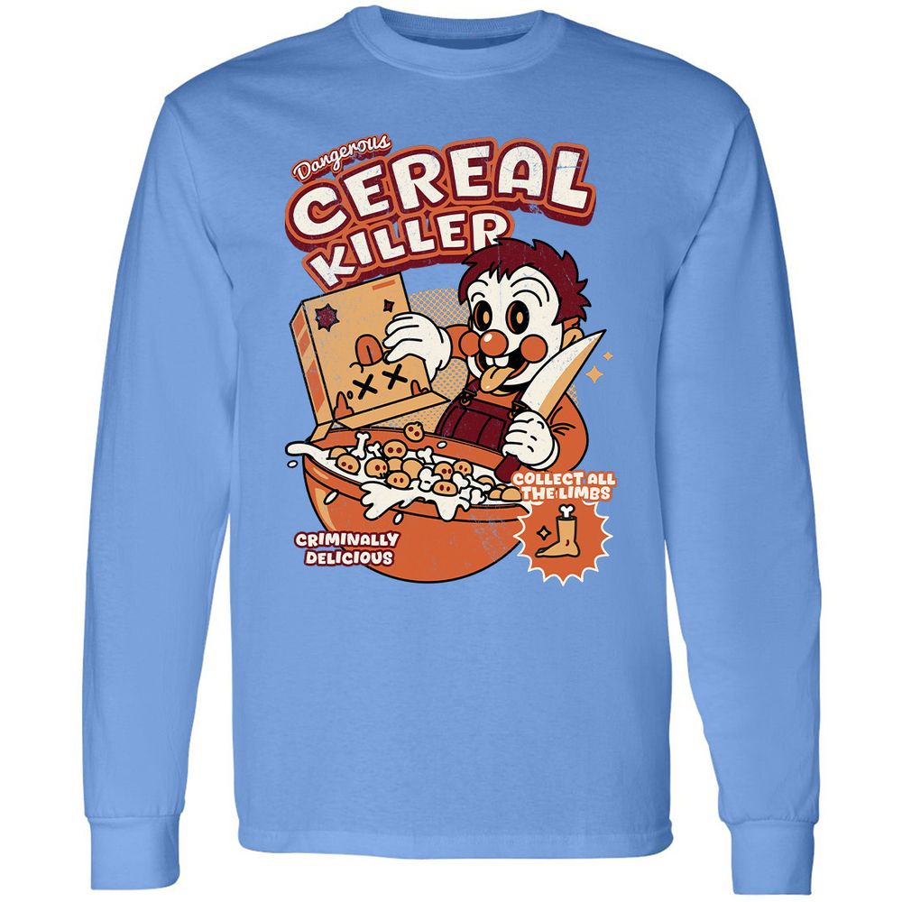 Long Sleeve T-Shirt - XQZASC3Z - Carolina Blue - 12