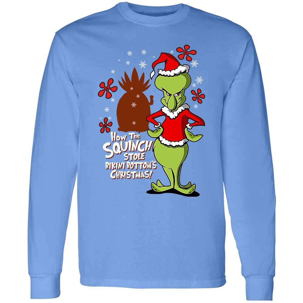 Long Sleeve T-Shirt - RXRCR1X4 - Carolina Blue - 12