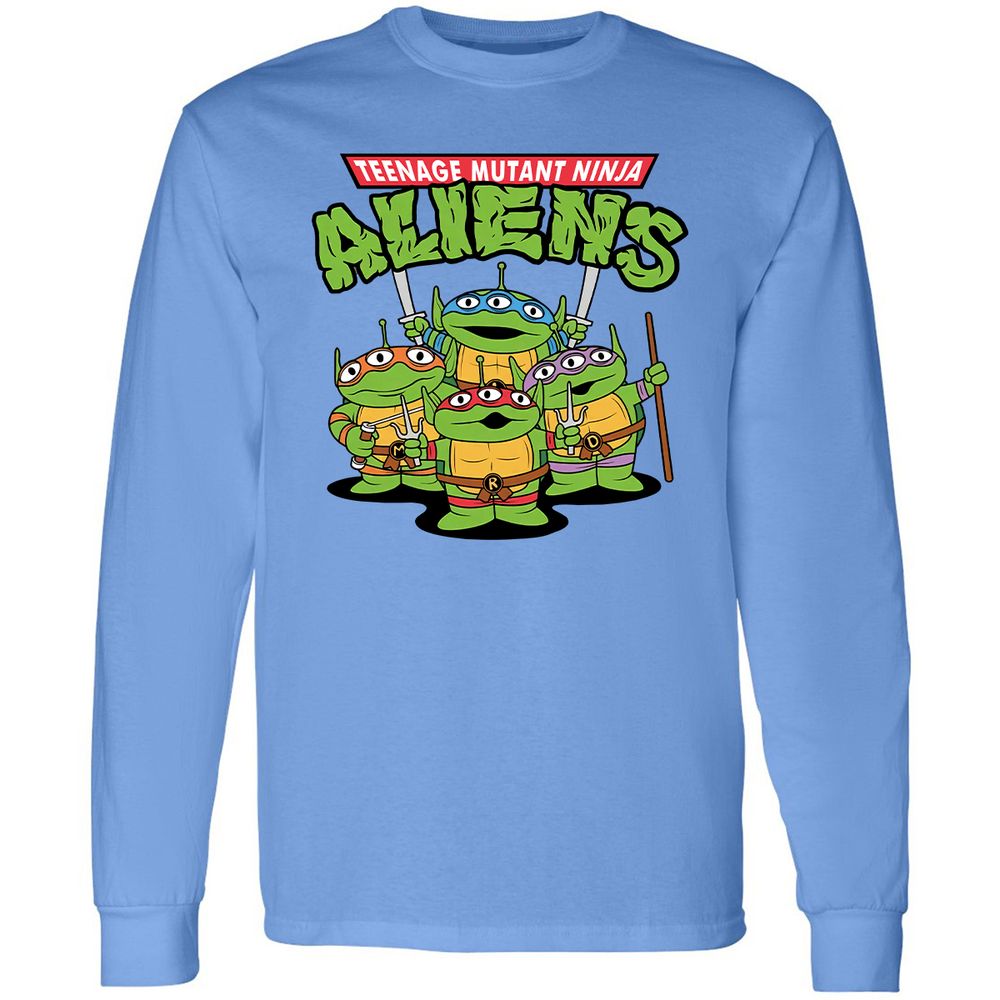 Long Sleeve T-Shirt - BPJ7G6TF - Carolina Blue - 12