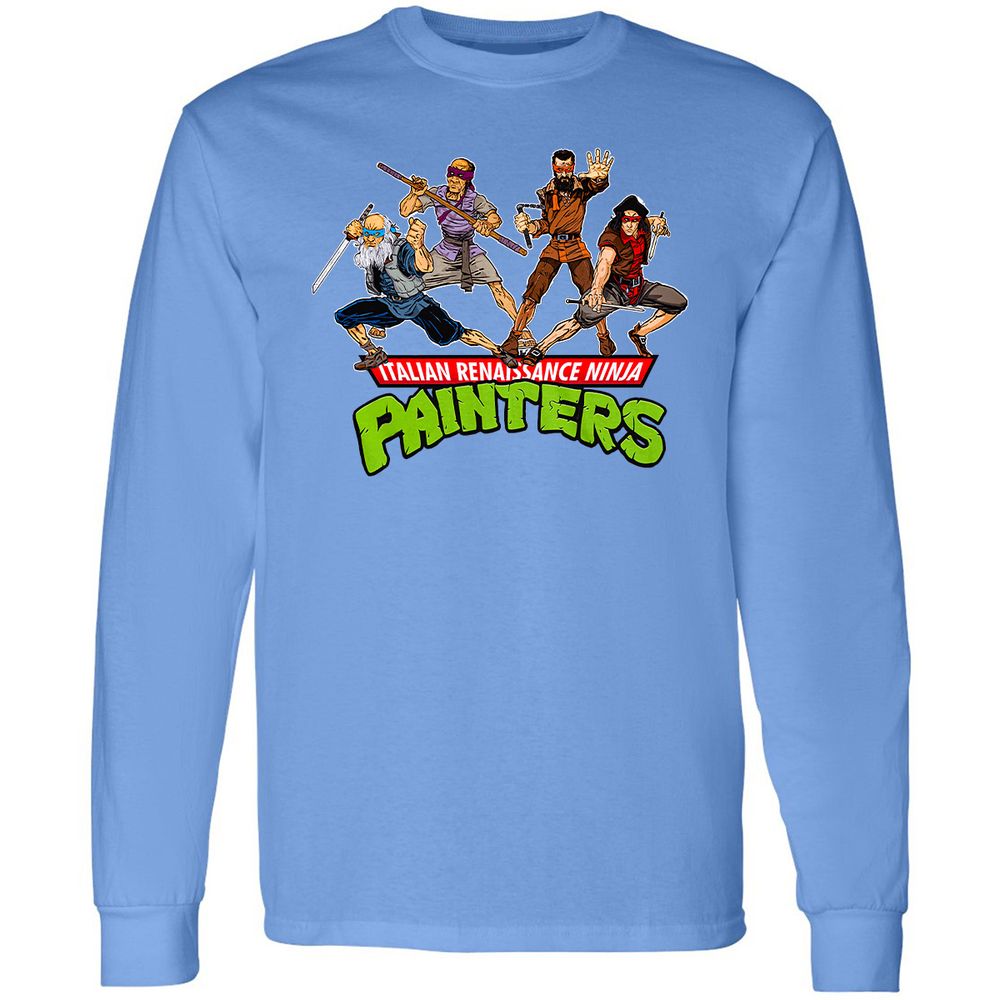 Long Sleeve T-Shirt - FDGGZ4P7 - Carolina Blue - 12