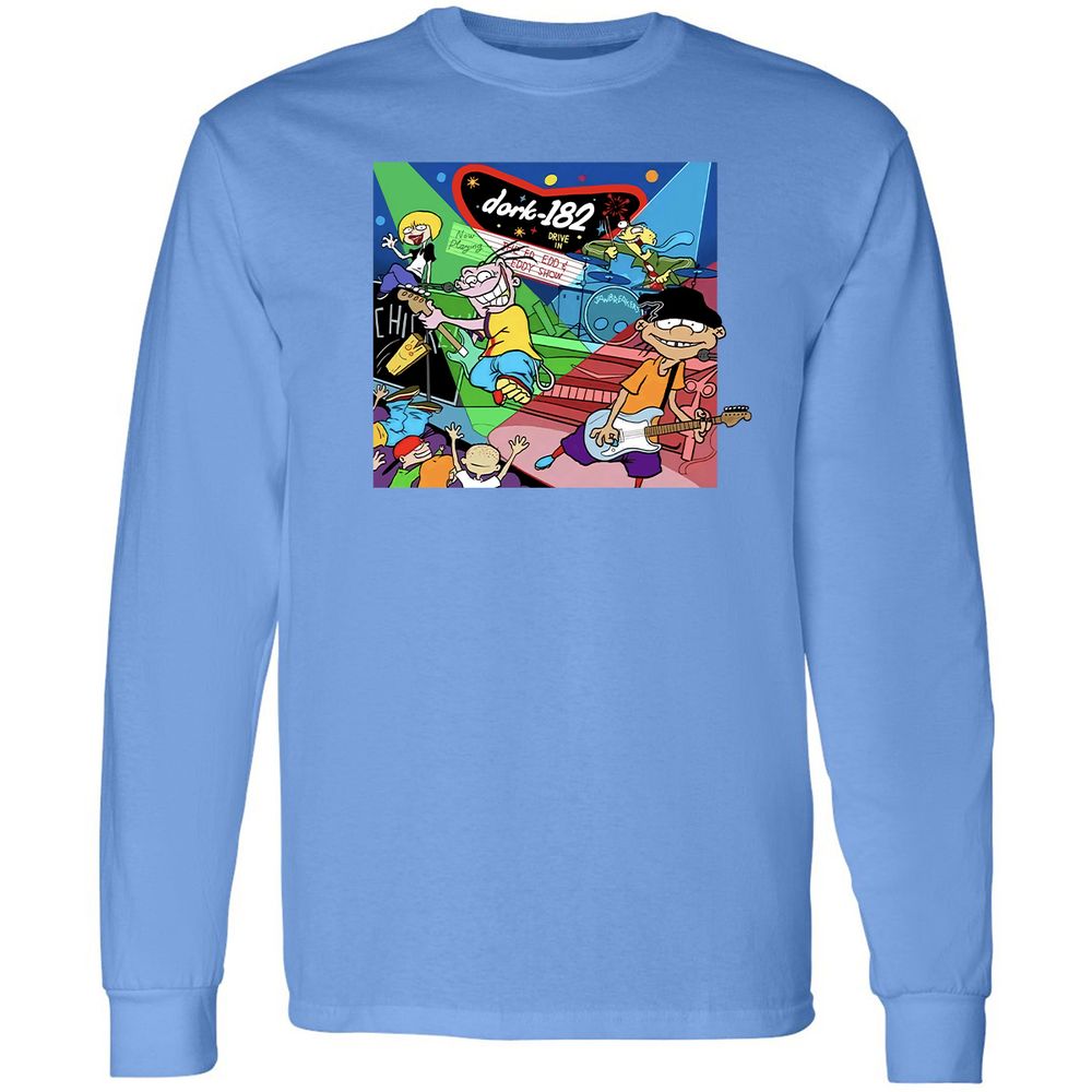 Long Sleeve T-Shirt - TQ876P47 - Carolina Blue - 12