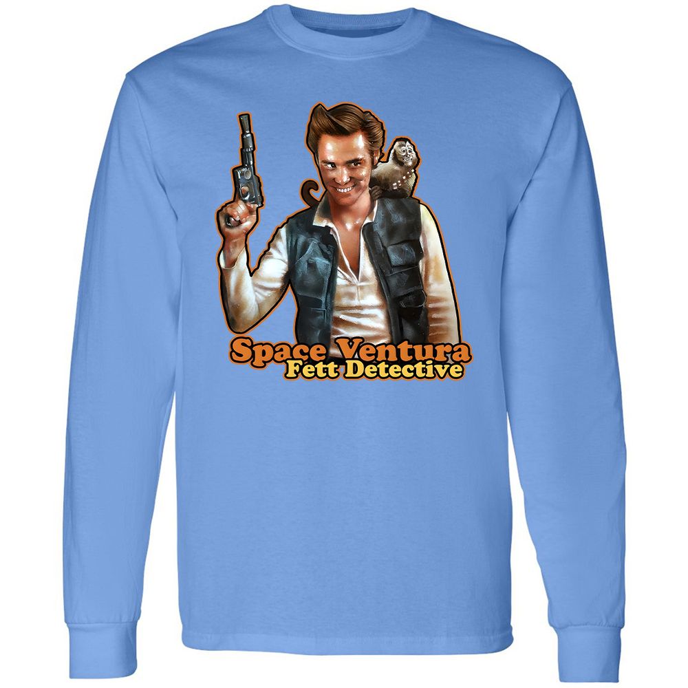 Long Sleeve T-Shirt - VU58AH57 - Carolina Blue - 12