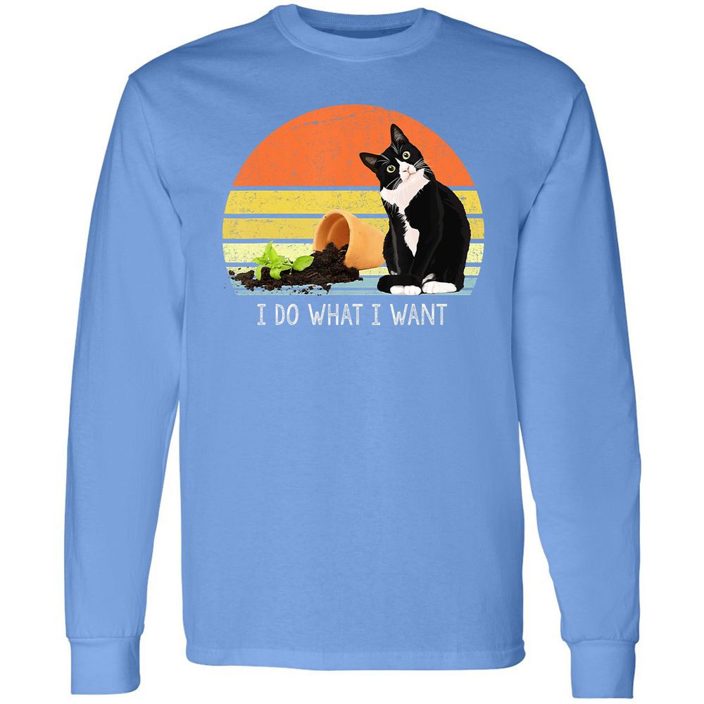 Long Sleeve T-Shirt - VTD9W1KA - Carolina Blue - 12