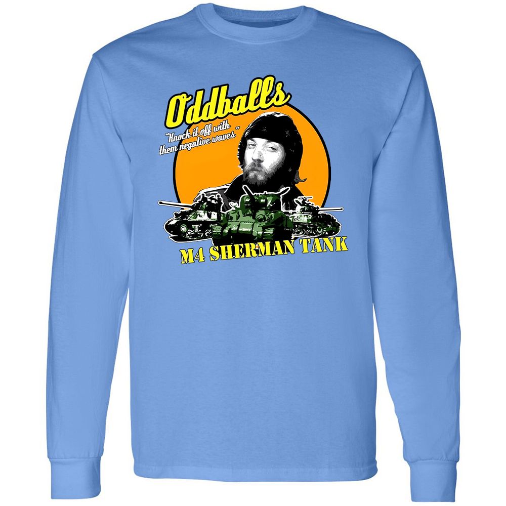 Long Sleeve T-Shirt - N61JVDHB - Carolina Blue - 12