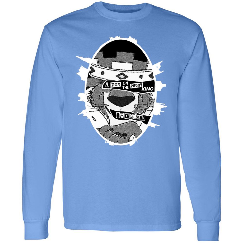 Long Sleeve T-Shirt - YWH3BVBC - Carolina Blue - 12