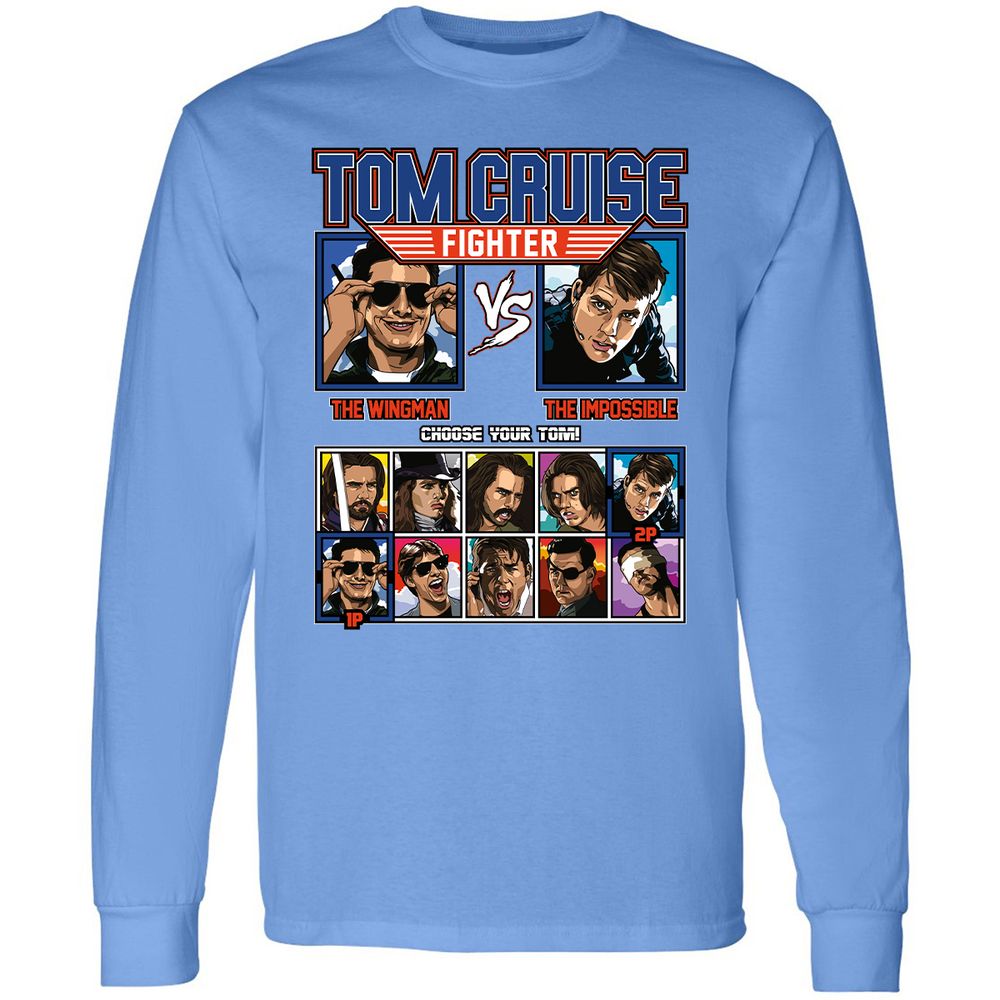 Long Sleeve T-Shirt - 3H9ZZ6NJ - Carolina Blue - 12