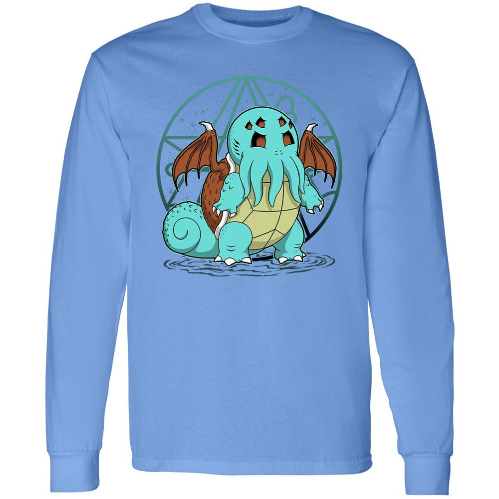 Long Sleeve T-Shirt - J8QZZFA5 - Carolina Blue - 12