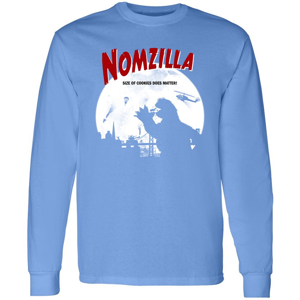 Long Sleeve T-Shirt - YX34RKHQ - Carolina Blue - 12