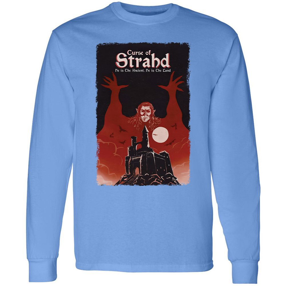 Long Sleeve T-Shirt - W7DGCF1E - Carolina Blue - 12