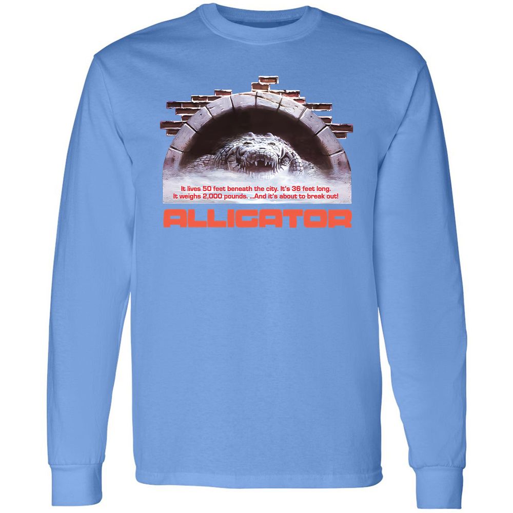 Long Sleeve T-Shirt - 5TE8R4AL - Carolina Blue - 12