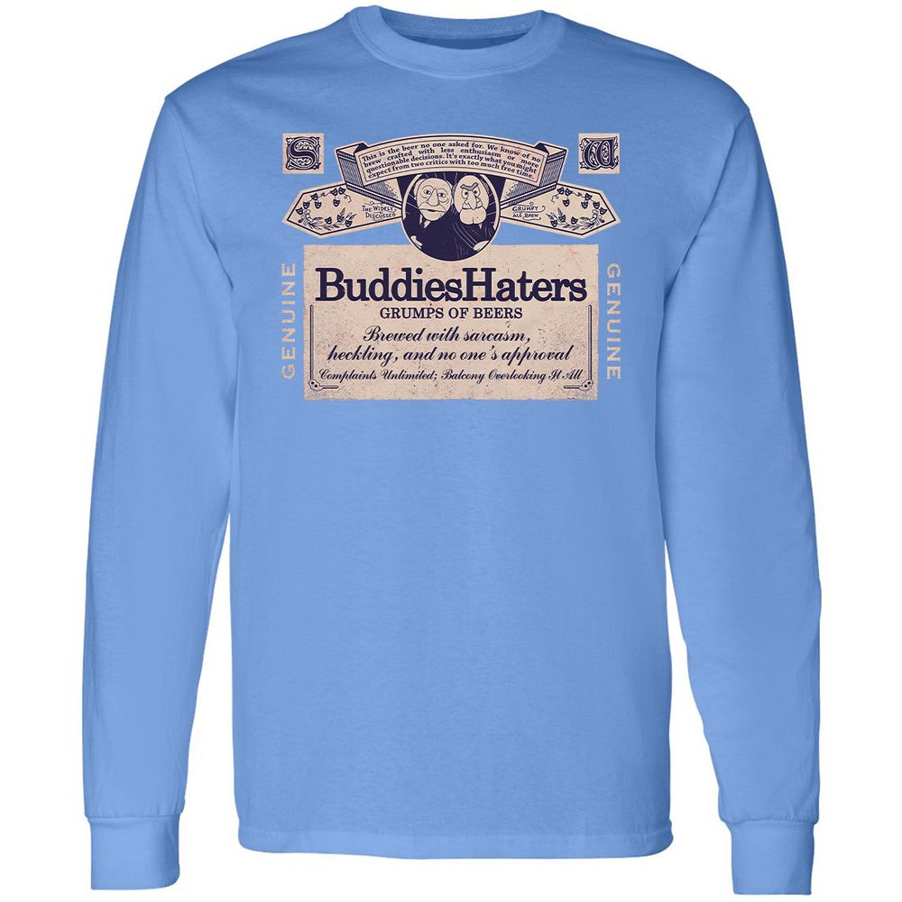 Long Sleeve T-Shirt - ZTXBYY1Q - Carolina Blue - 12