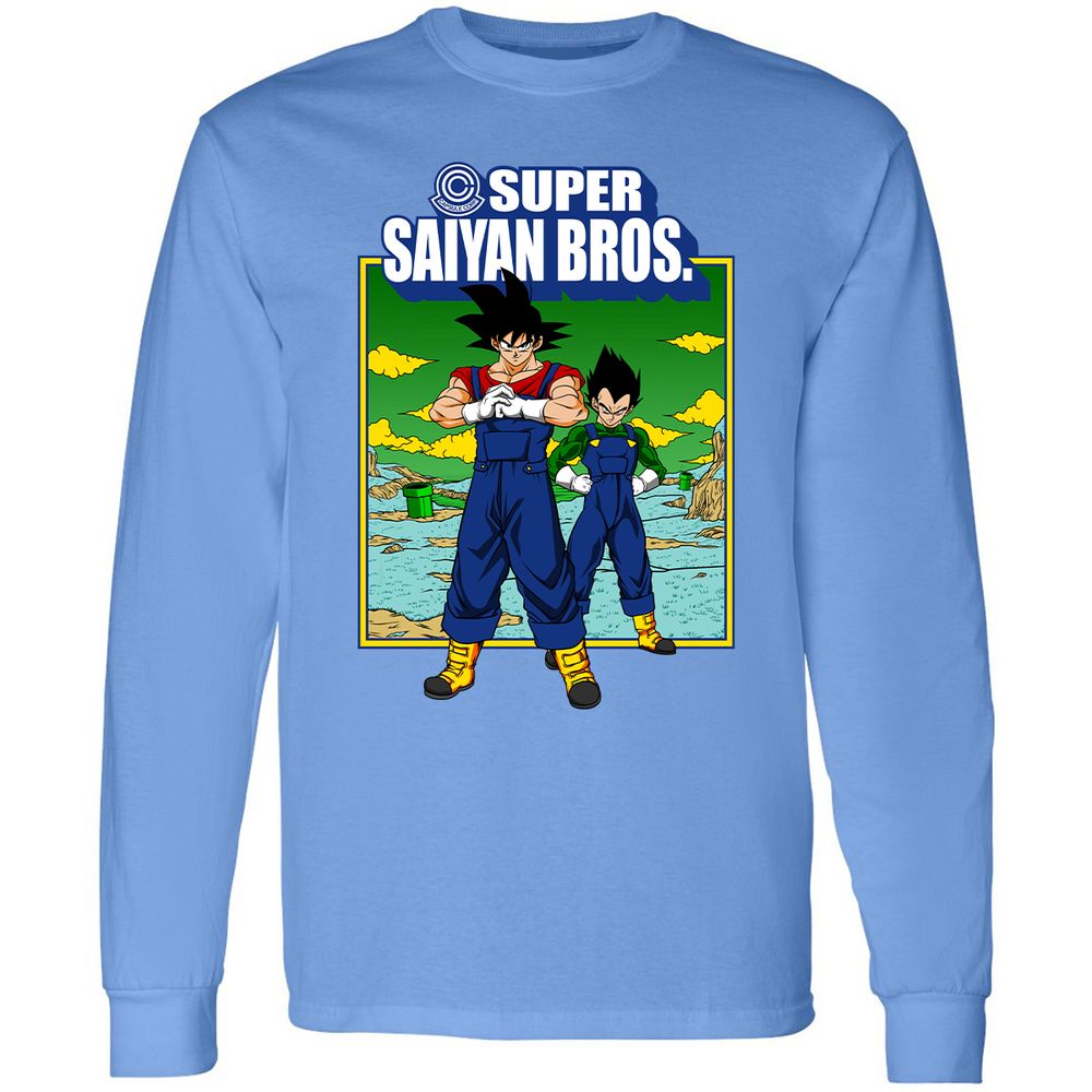 Long Sleeve T-Shirt - 6SU1UUGV - Carolina Blue - 12