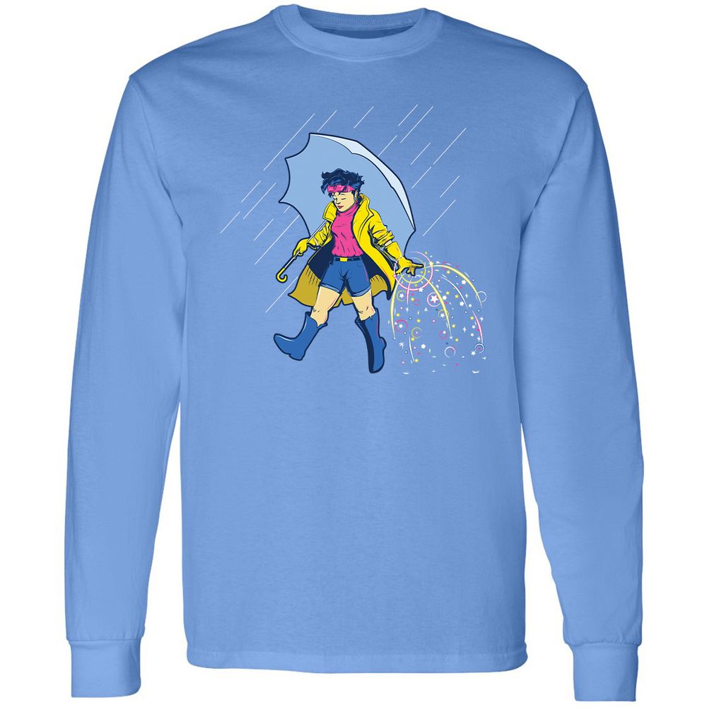 Long Sleeve T-Shirt - BDQHPEQ1 - Carolina Blue - 12