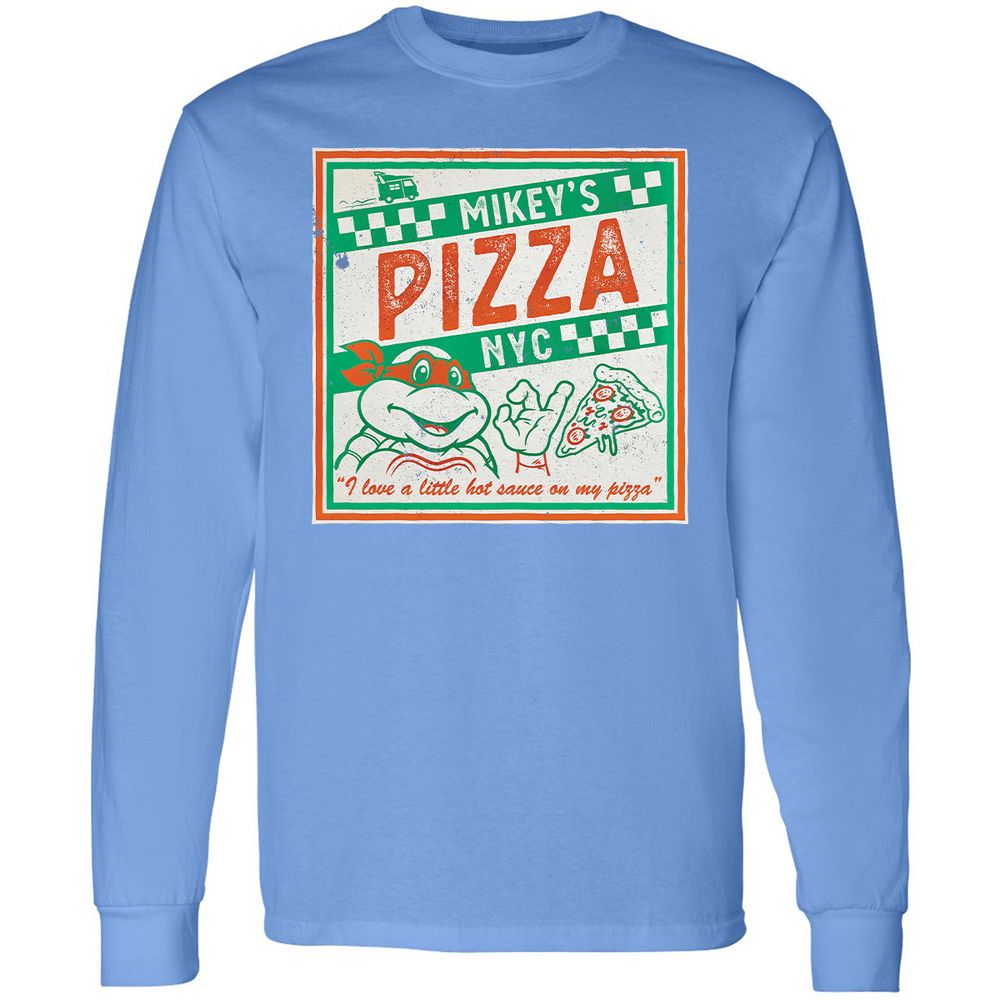 Long Sleeve T-Shirt - QAPTPJNL - Carolina Blue - 12