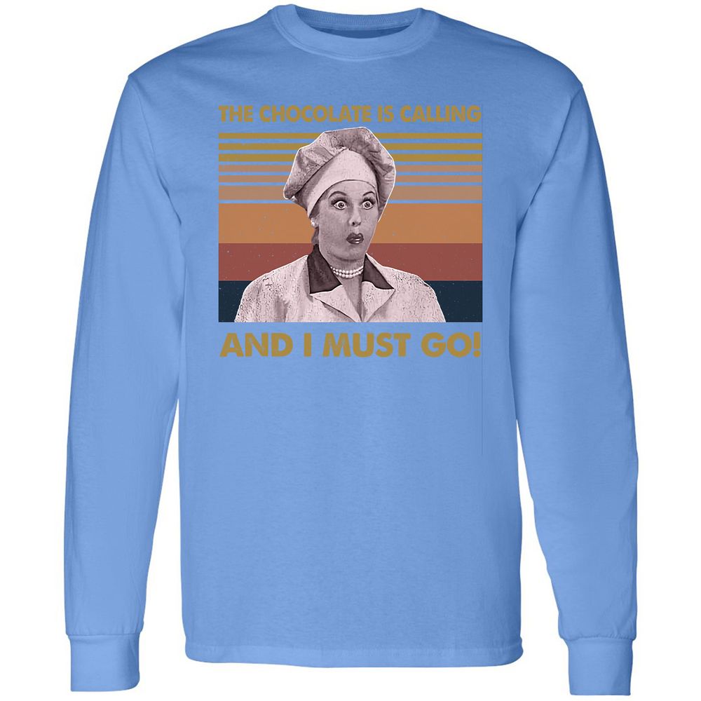 Long Sleeve T-Shirt - 96CXC3D4 - Carolina Blue - 12