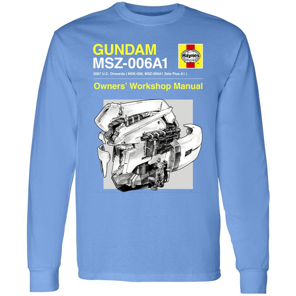 Long Sleeve T-Shirt - 1ZBQSUHL - Carolina Blue - 12