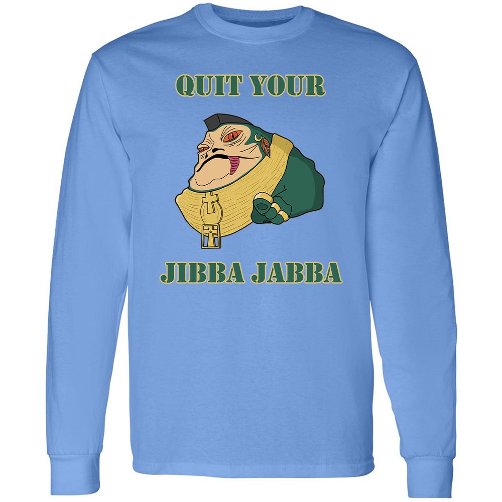 Long Sleeve T-Shirt - RK5ZFQS9 - Carolina Blue - 12