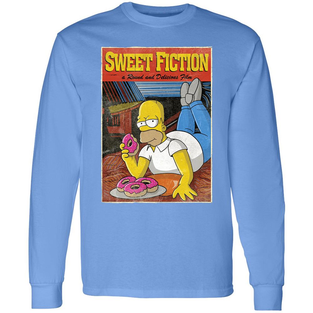 Long Sleeve T-Shirt - WHHYFUBH - Carolina Blue - 12