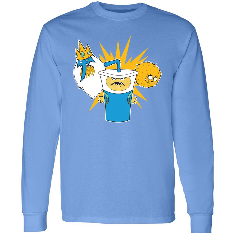 Long Sleeve T-Shirt - MXUGG8N2 - Carolina Blue - 12