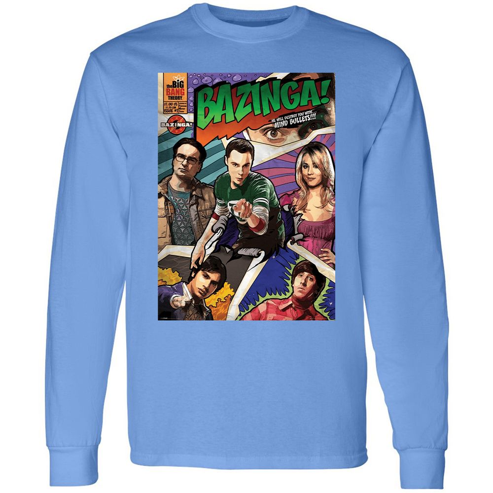 Long Sleeve T-Shirt - S3CBC62E - Carolina Blue - 12