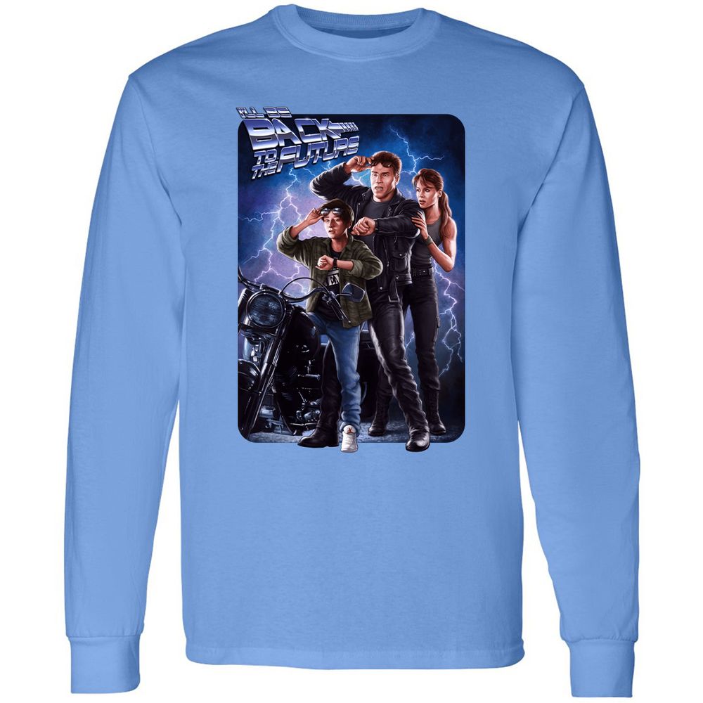 Long Sleeve T-Shirt - KTAAVCM4 - Carolina Blue - 12