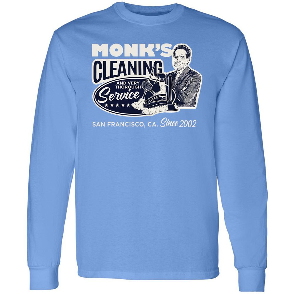 Long Sleeve T-Shirt - GBAJP6NJ - Carolina Blue - 12
