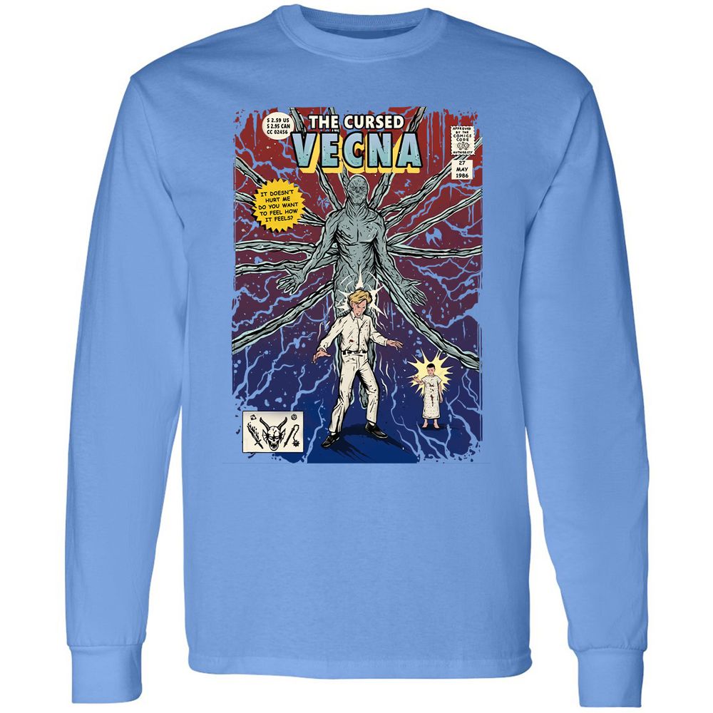 Long Sleeve T-Shirt - 8EVU1SXJ - Carolina Blue - 12
