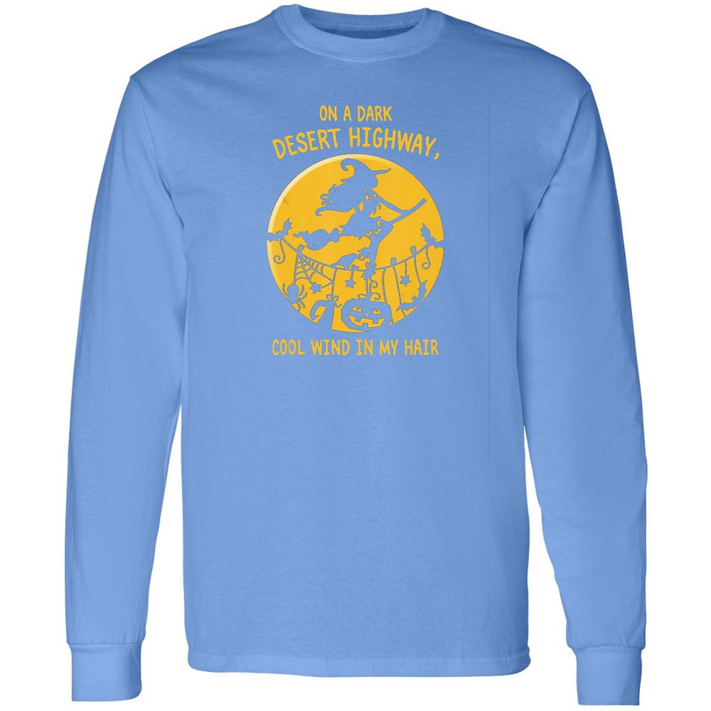 Long Sleeve T-Shirt - WENM854U - Carolina Blue - 12
