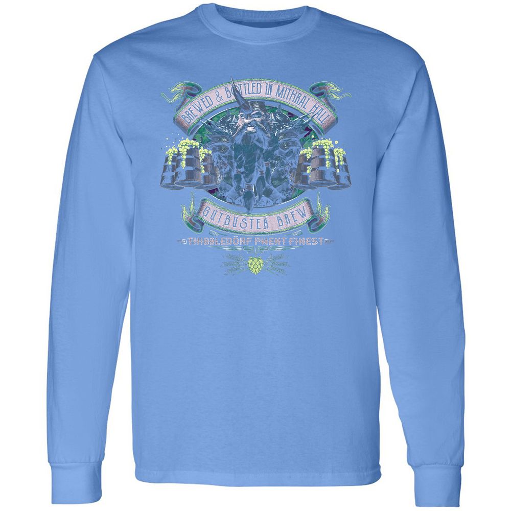 Long Sleeve T-Shirt - U41VSE24 - Carolina Blue - 12