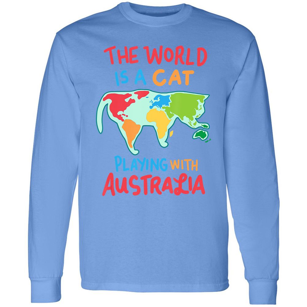 Long Sleeve T-Shirt - G51UP4T3 - Carolina Blue - 12