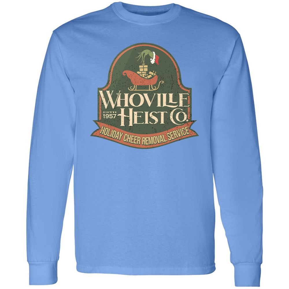 Long Sleeve T-Shirt - NZP6NQCL - Carolina Blue - 12