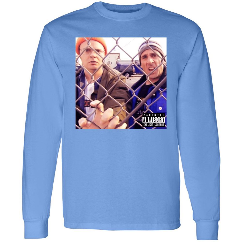 Long Sleeve T-Shirt - 4BZDP6P2 - Carolina Blue - 12