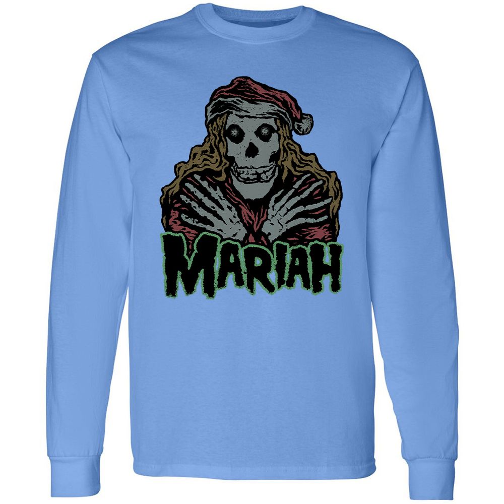 Long Sleeve T-Shirt - BYMFB7TK - Carolina Blue - 12