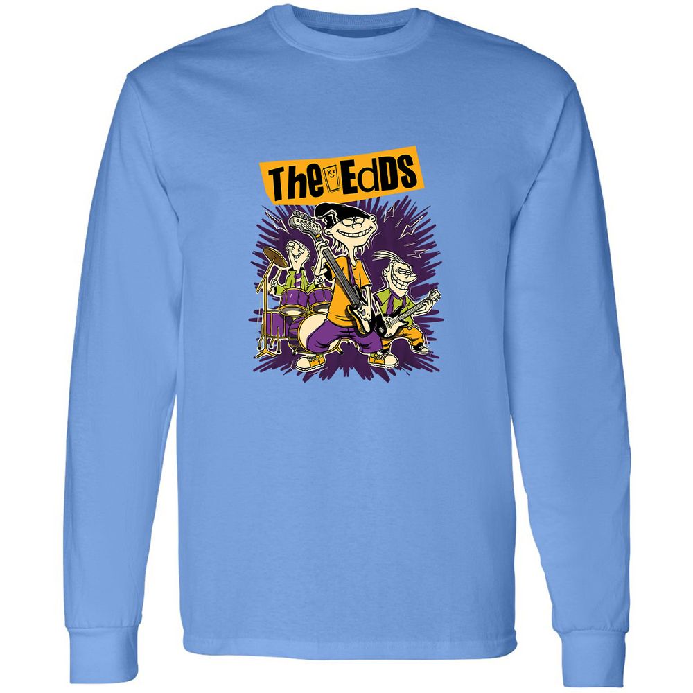 Long Sleeve T-Shirt - D84833YX - Carolina Blue - 12