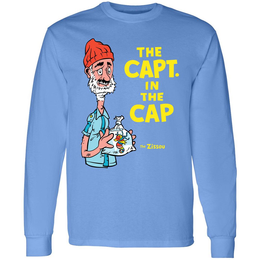 Long Sleeve T-Shirt - QVAWU8S6 - Carolina Blue - 12