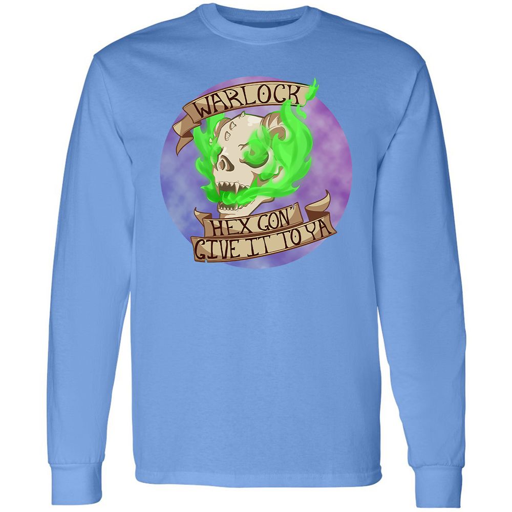 Long Sleeve T-Shirt - 6E19K3A9 - Carolina Blue - 12