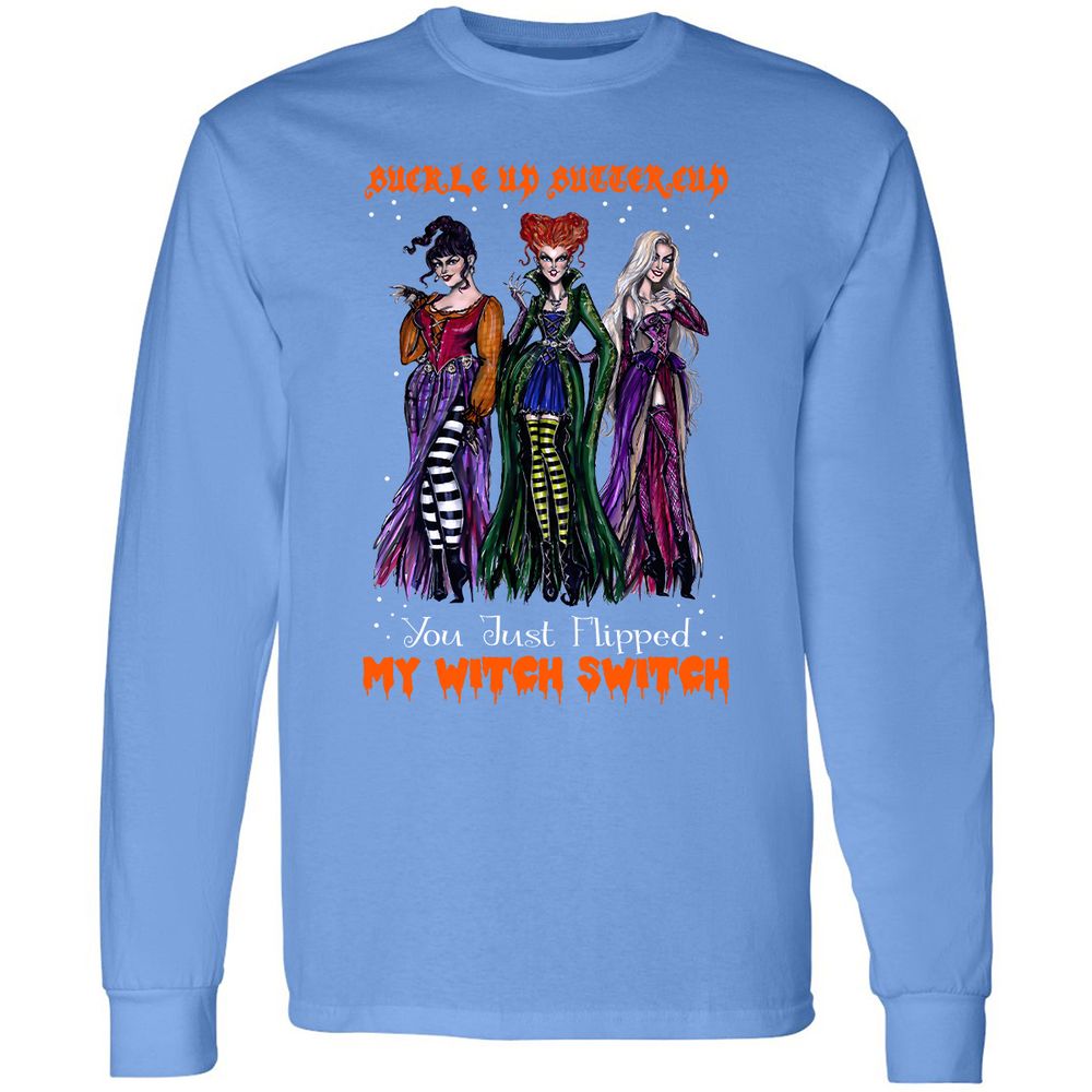 Long Sleeve T-Shirt - 45RPBJTQ - Carolina Blue - 12