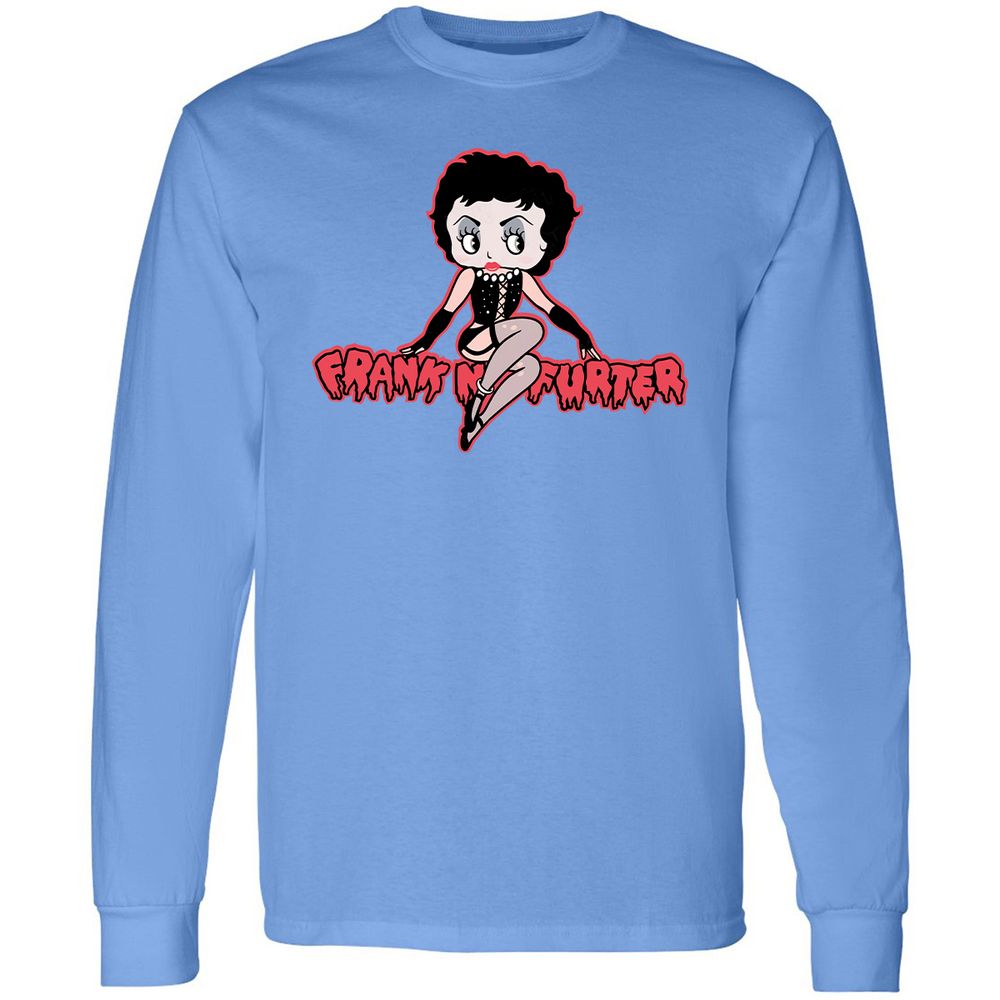 Long Sleeve T-Shirt - 374KUPN8 - Carolina Blue - 12