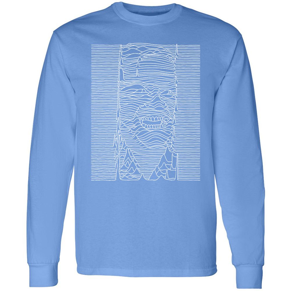 Long Sleeve T-Shirt - XEKU4ACM - Carolina Blue - 12