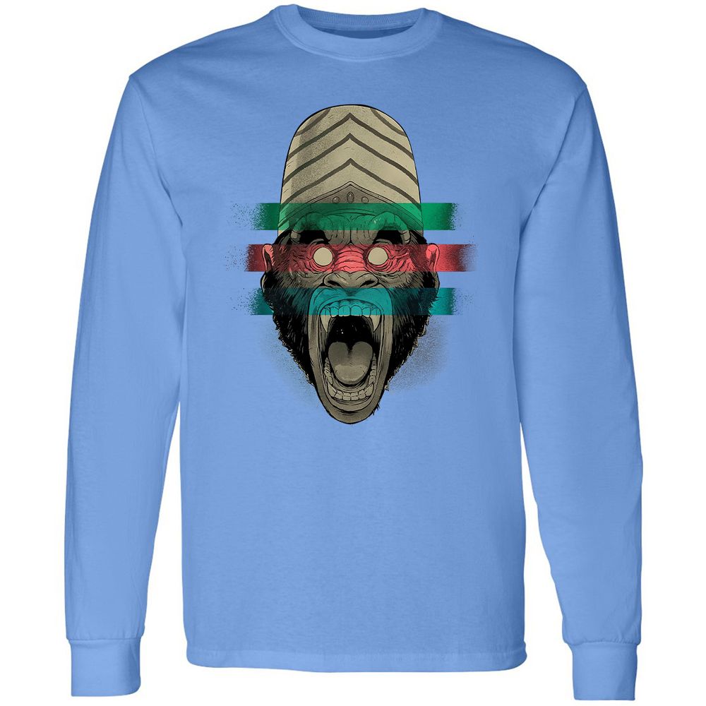 Long Sleeve T-Shirt - YMU5V3GW - Carolina Blue - 12