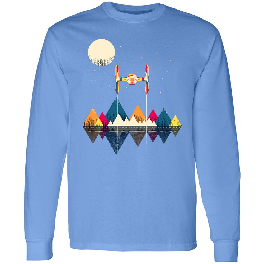 Long Sleeve T-Shirt - WAVXFJ4K - Carolina Blue - 12