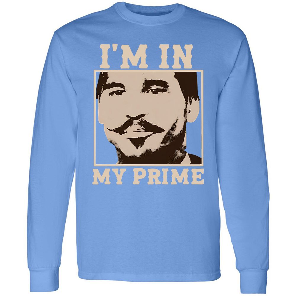 Long Sleeve T-Shirt - D7L64FH3 - Carolina Blue - 12