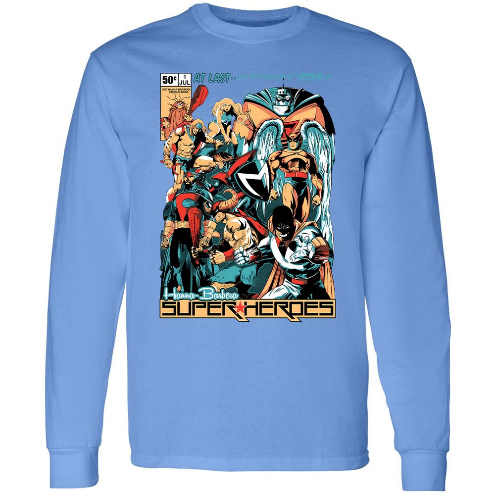 Long Sleeve T-Shirt - N32GBVYN - Carolina Blue - 12