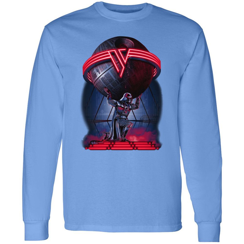 Long Sleeve T-Shirt - 8A3NSYZQ - Carolina Blue - 12