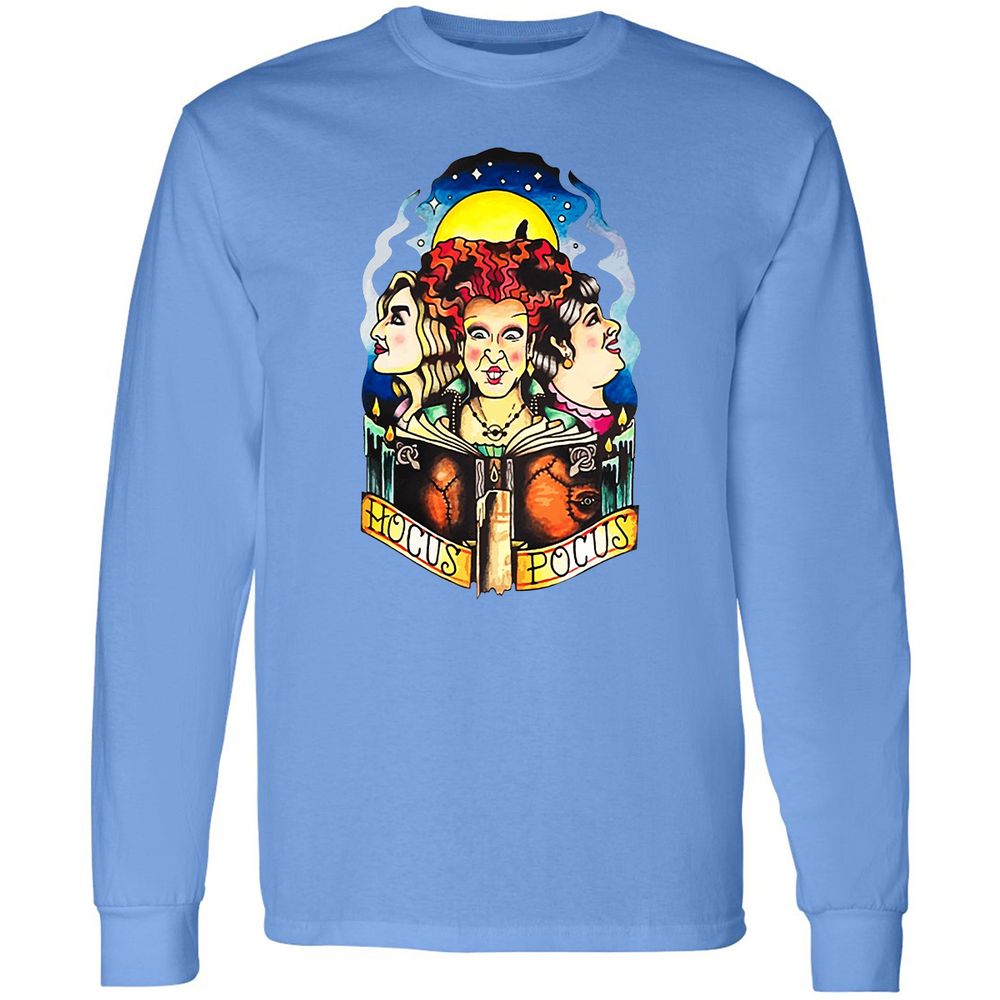 Long Sleeve T-Shirt - 7HJ57YL1 - Carolina Blue - 12