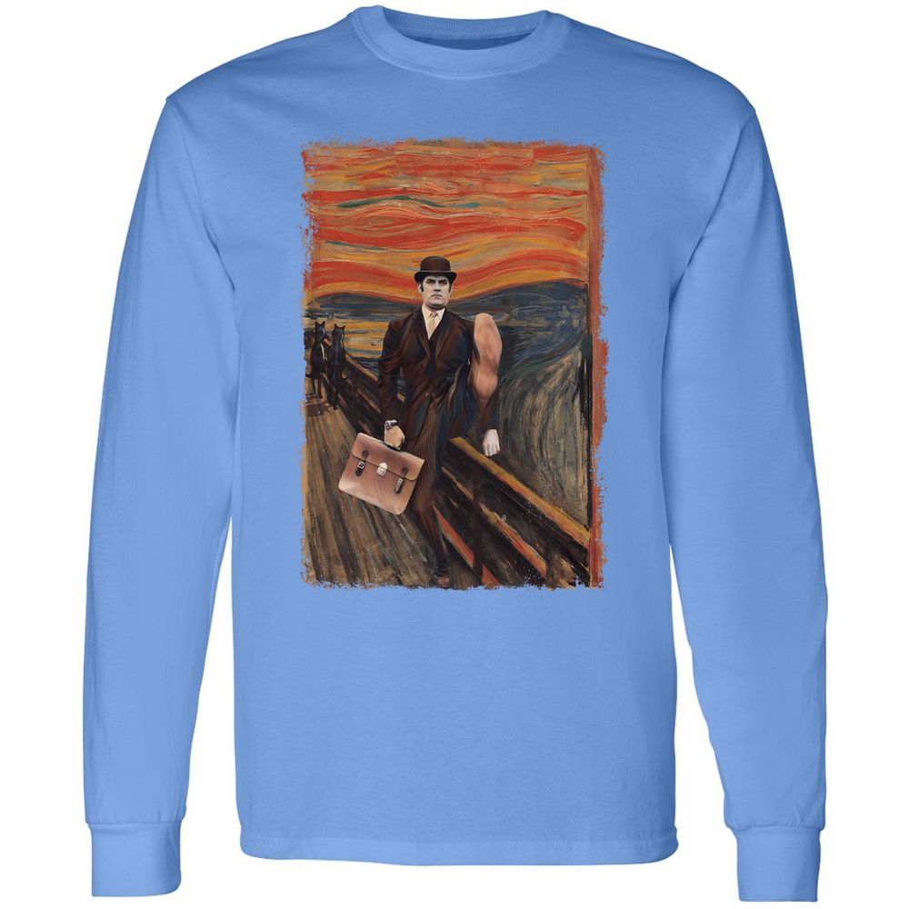 Long Sleeve T-Shirt - YUMENUXV - Carolina Blue - 12