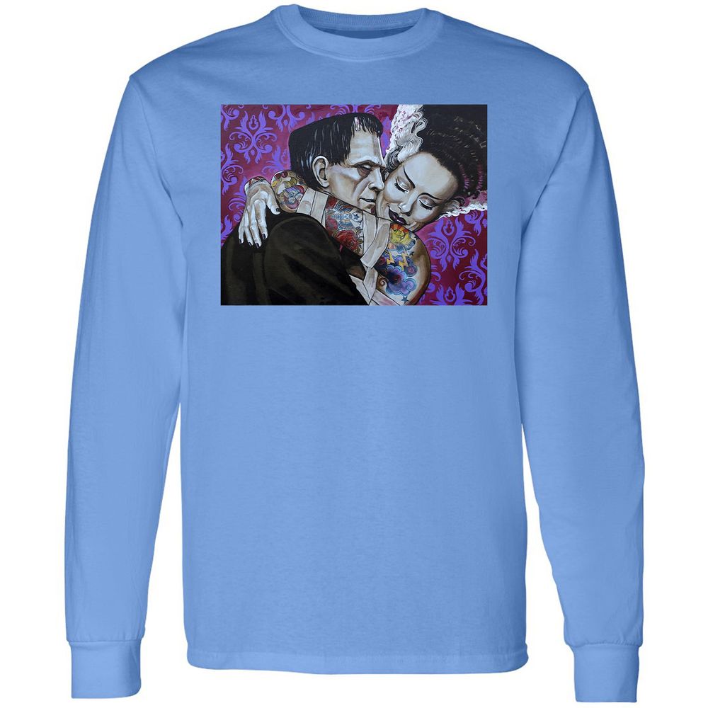 Long Sleeve T-Shirt - Q3T692BJ - Carolina Blue - 12