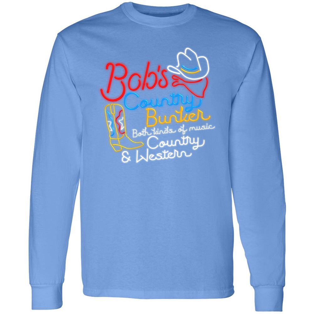 Long Sleeve T-Shirt - U5QWNCKQ - Carolina Blue - 12