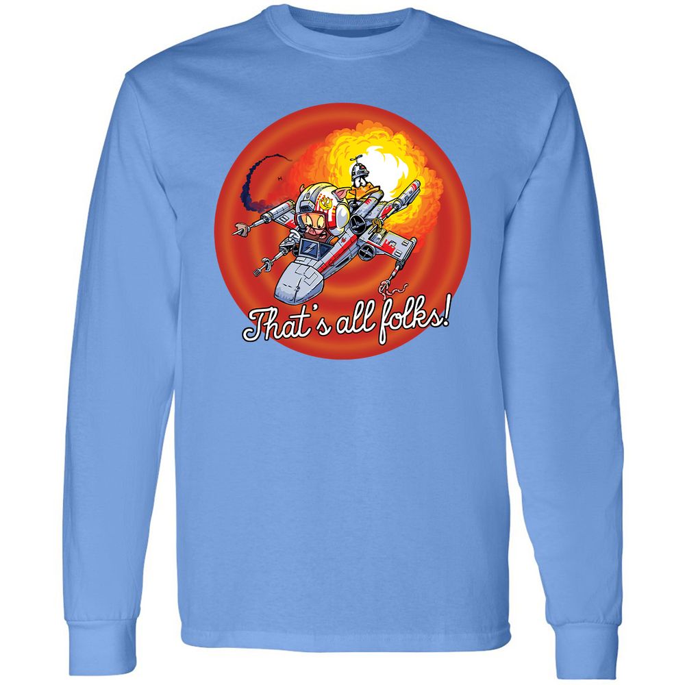 Long Sleeve T-Shirt - VQG3HSMP - Carolina Blue - 12