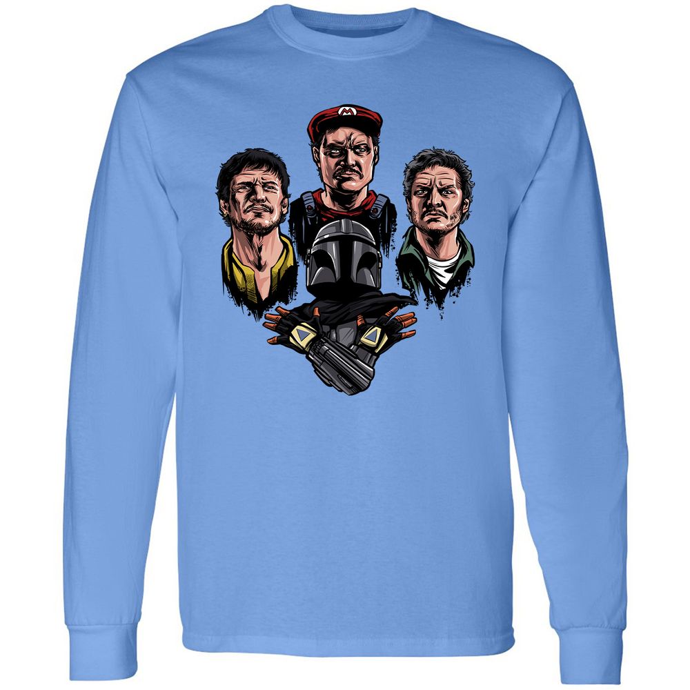 Long Sleeve T-Shirt - HLE7SVH1 - Carolina Blue - 12